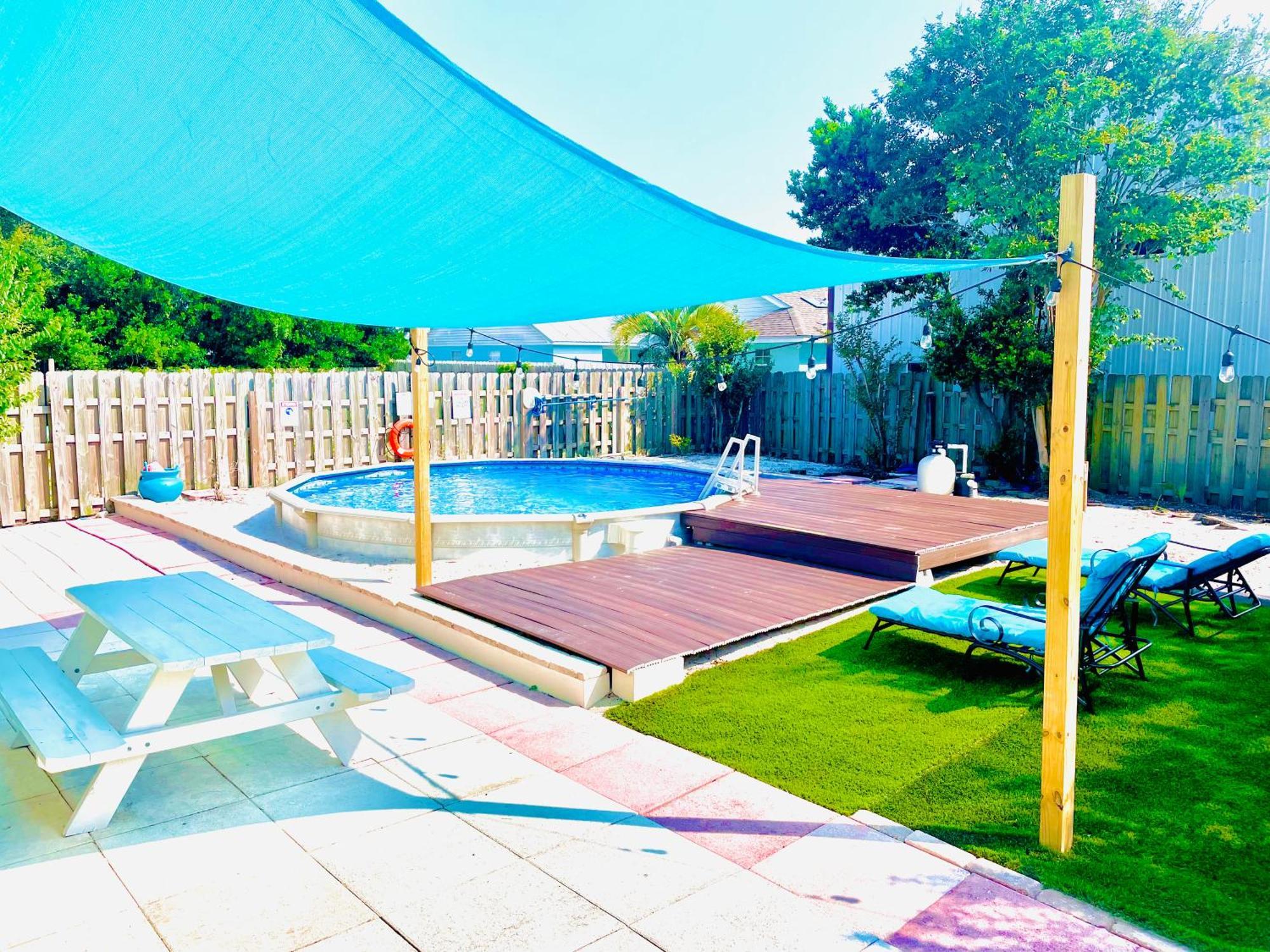 Sea Salt Vacation Home, Private Pool - Walk To Beach Панама Сити Бийч Екстериор снимка